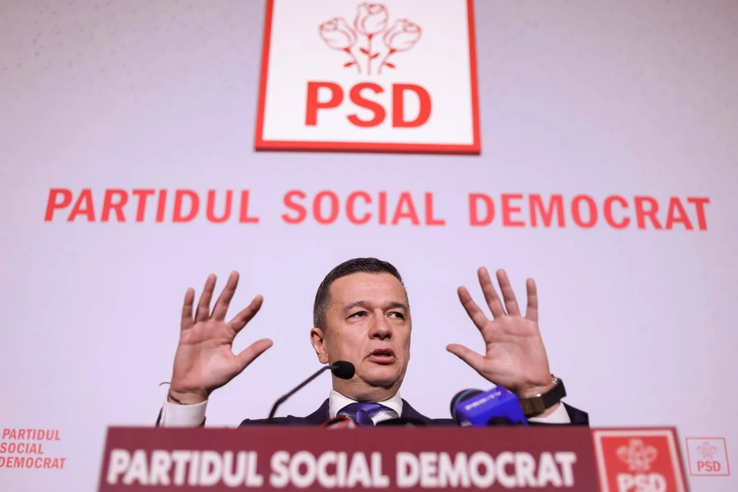 Sorin Grindeanu la conferință de presă