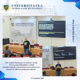 Foto: Universitatea Petrol-Gaze din Ploiesti