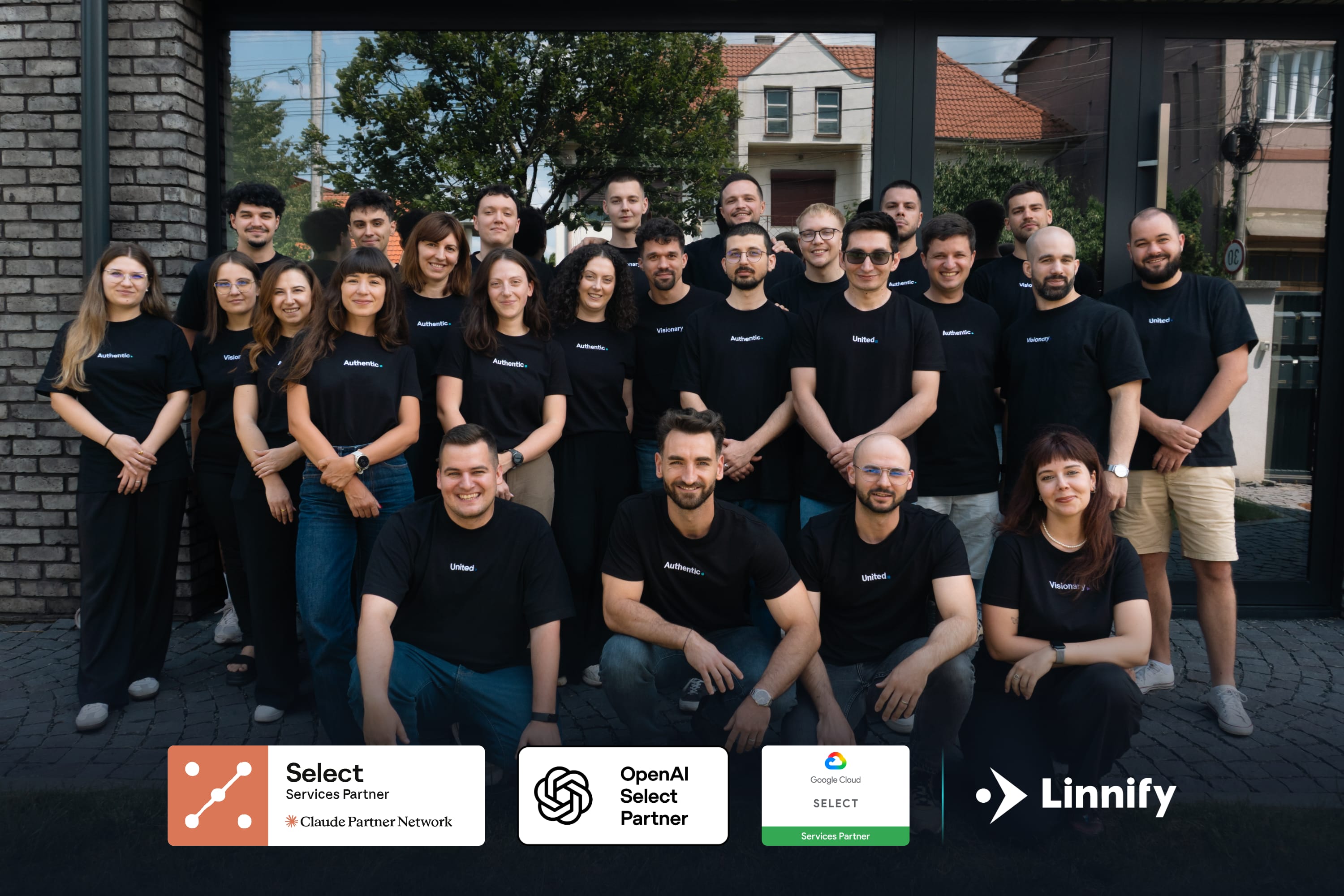 Linnify devine prima companie cu capital integral românesc recunoscută ca Select Partner în ecosistemele Anthropic, OpenAI și Google Cloud