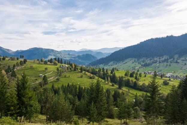 turism în Suceava, peisaj montan