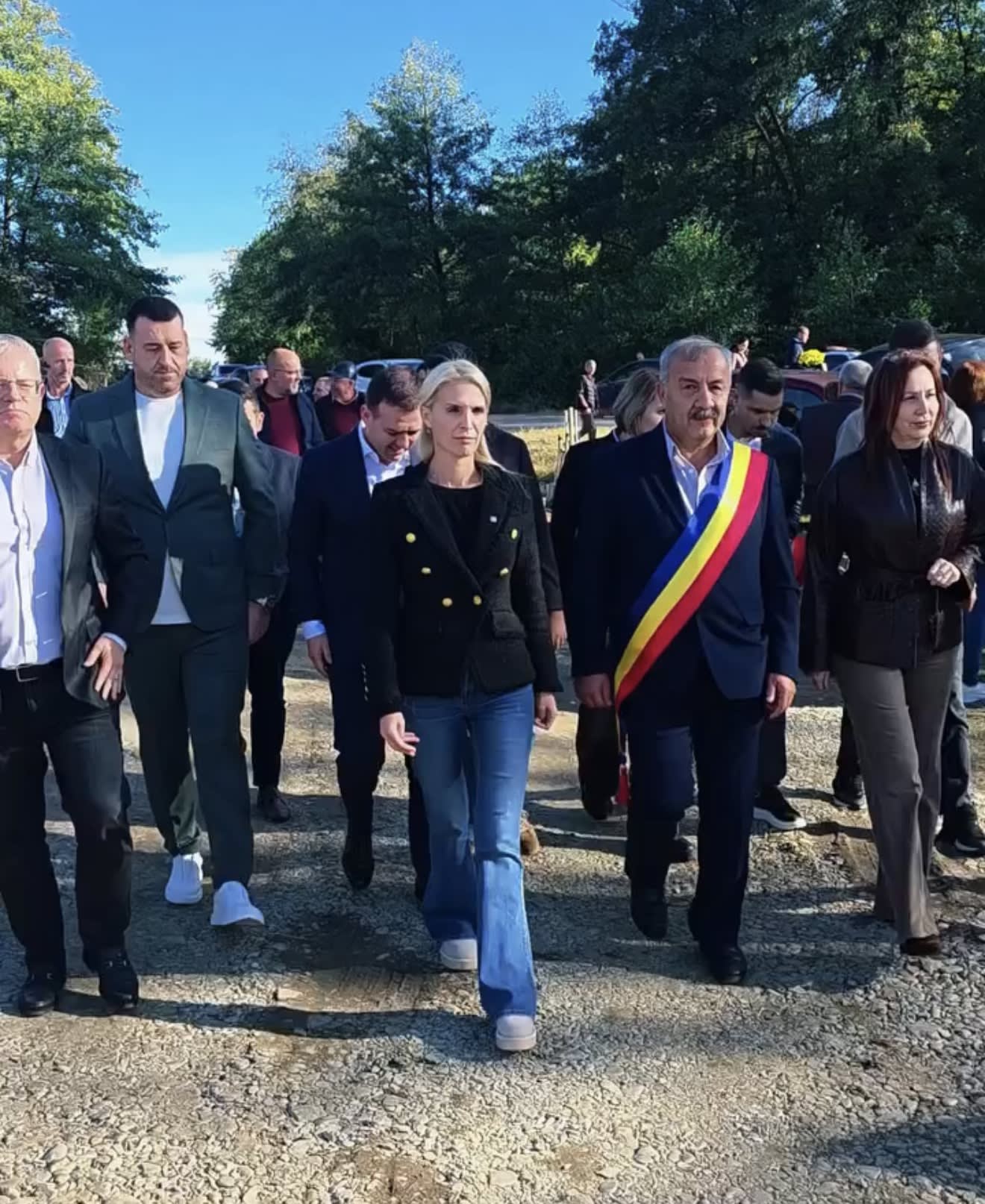 Luciana Cristea a participat la sărbătoarea de Sfânta Cuvioasă Parascheva din Valea Lungă