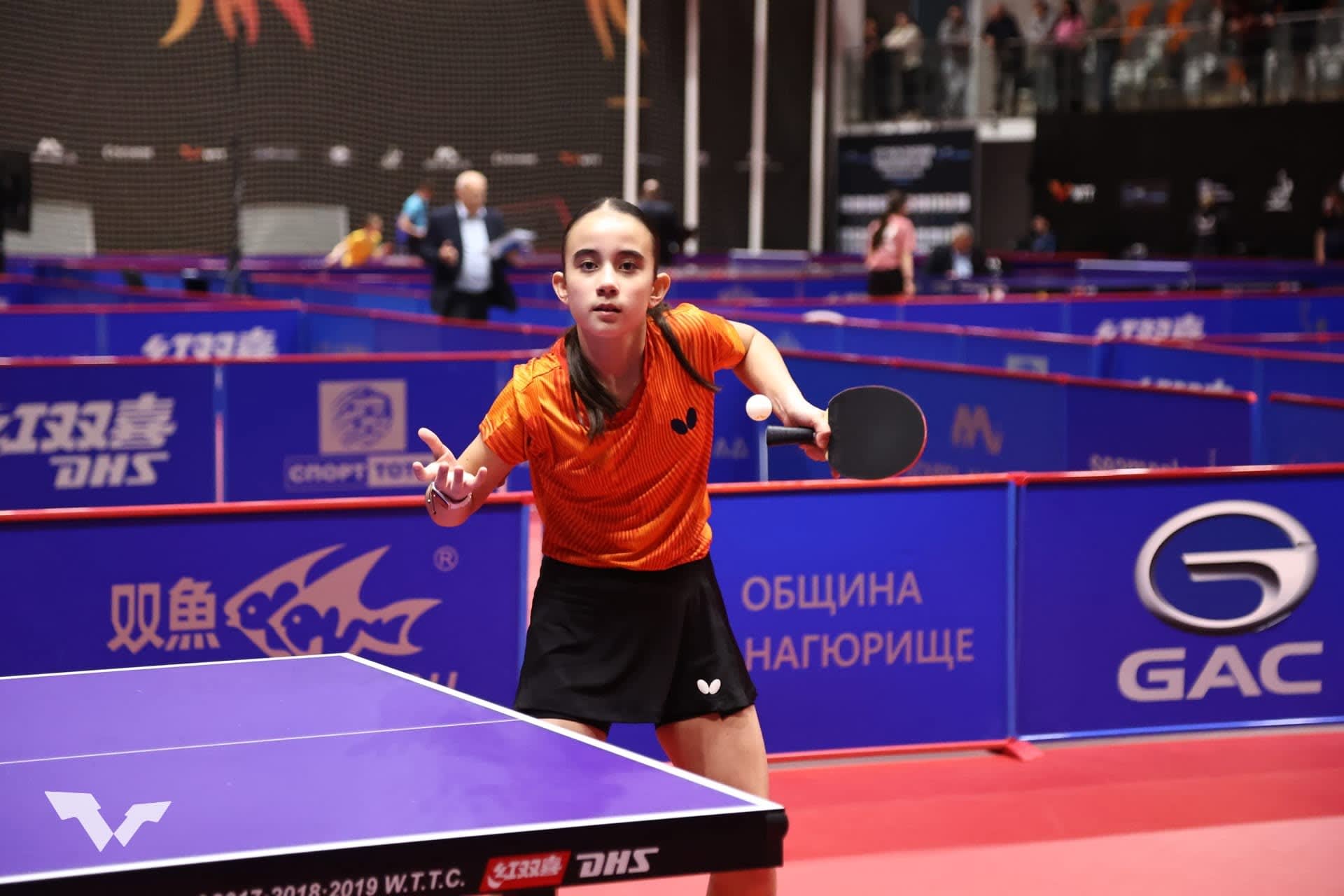 Bianca Toma la ITTF World Hopes Week Bianca Toma la ITTF World Hopes Week