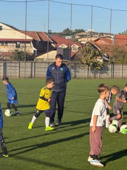 Ionuț Ban antrenează copiii la Academia FC Bihor după revenirea pe teren