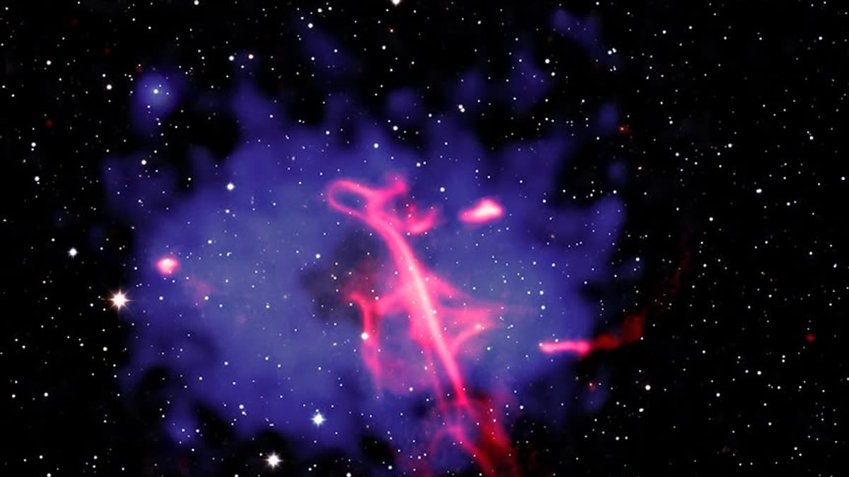 semn cosmic în formă de cheie sol