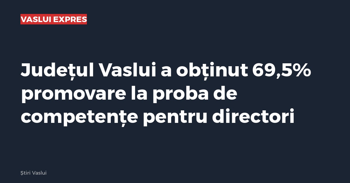 Imagine cu caracter ilustrativ
