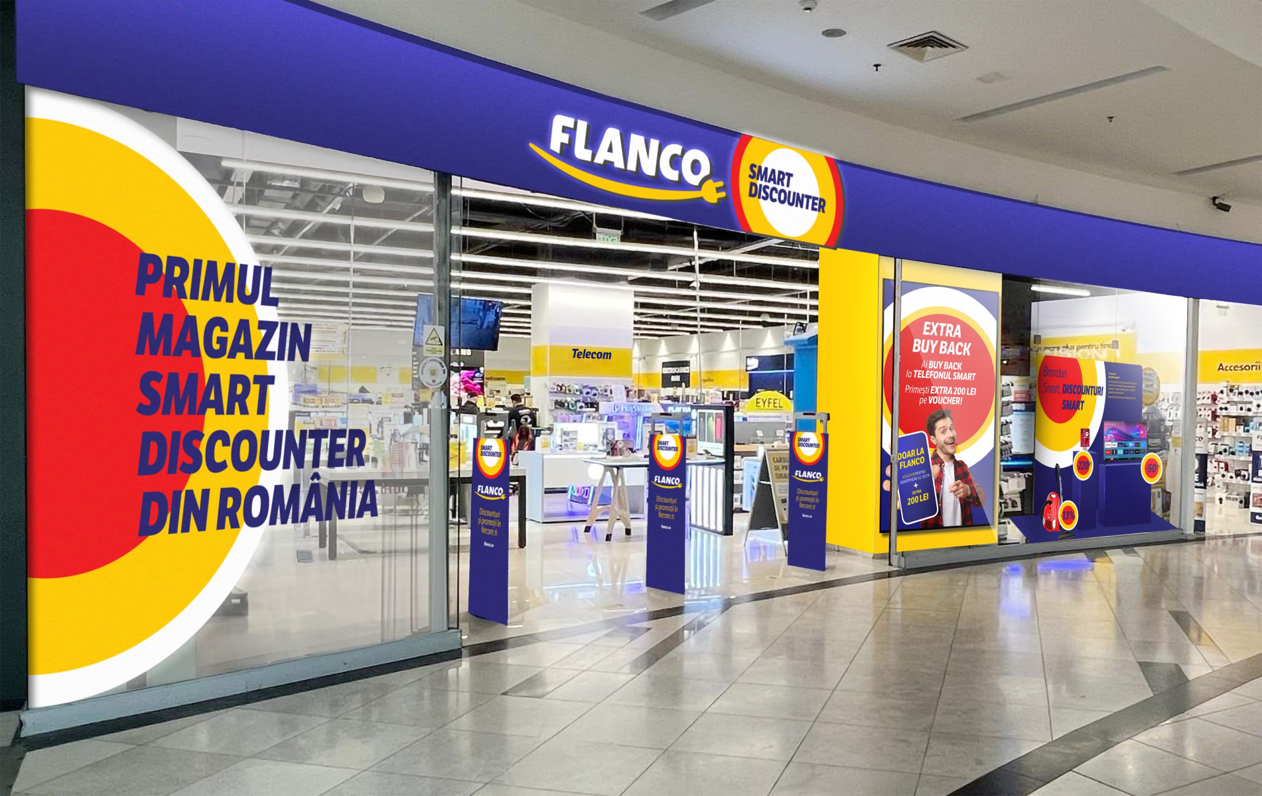Flanco a redeschis magazinul din Deva într-un spațiu dublu în Shopping City