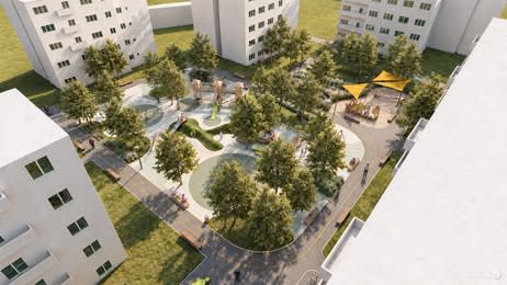 Transformarea spațiilor de joacă din oraș începe pentru familii
