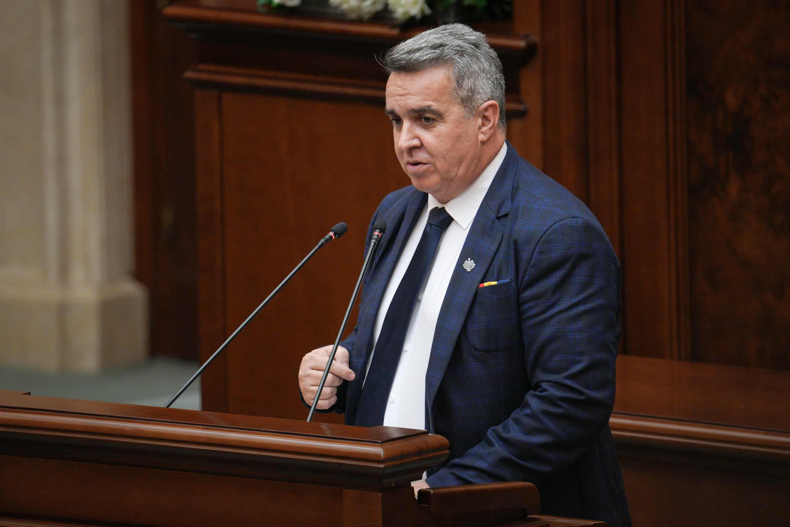 Corneliu Negru în senat, declarație politică Corneliu Negru în senat, declarație politică