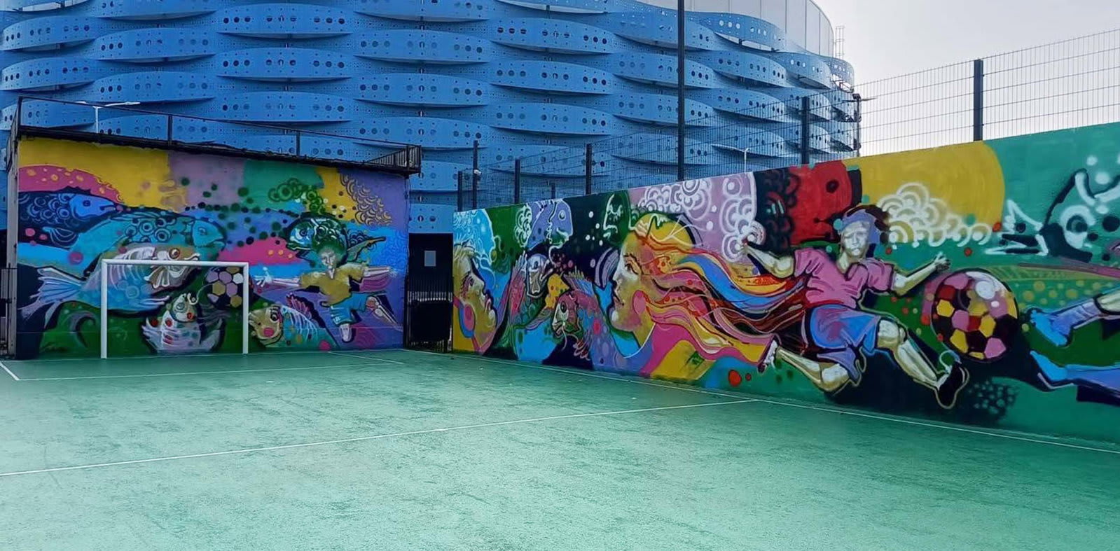 arta murală în Tulcea, regenerare urbană