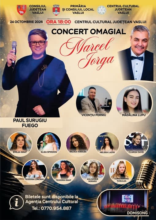 spectacol muzical la Vaslui