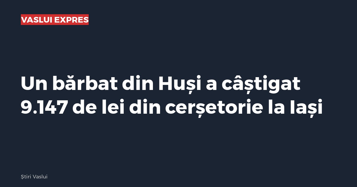 Imagine cu caracter ilustrativ