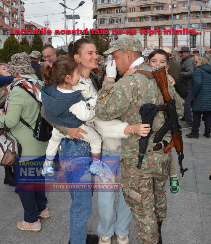 Ceremonie depunere jurământ militar Târgovişte