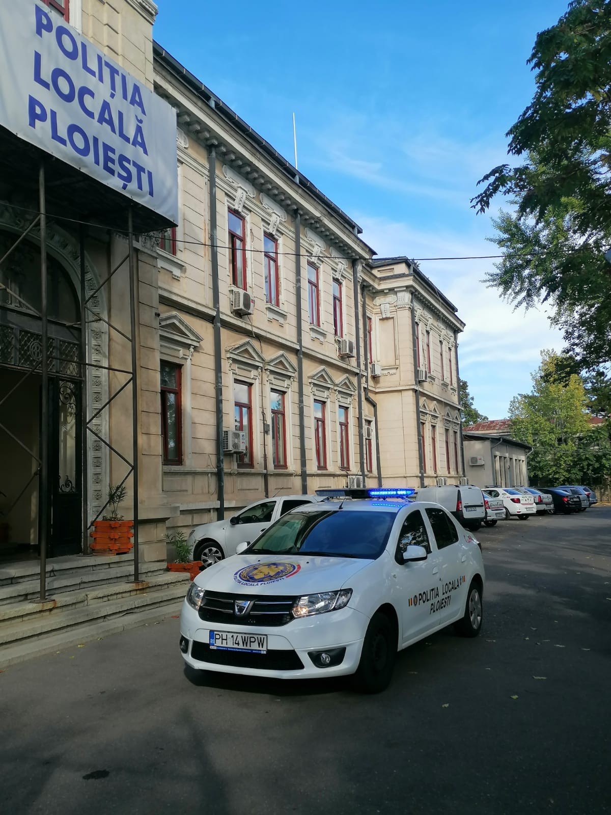 razie rutieră Ploiești, polițiști în acțiune