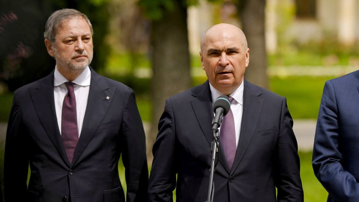 Ilie Bolojan, lider PNL, în ședință