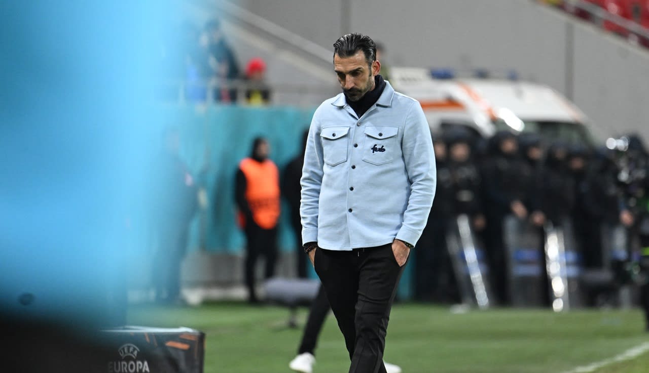 Echipa de fotbal Levadiakos în timpul meciului