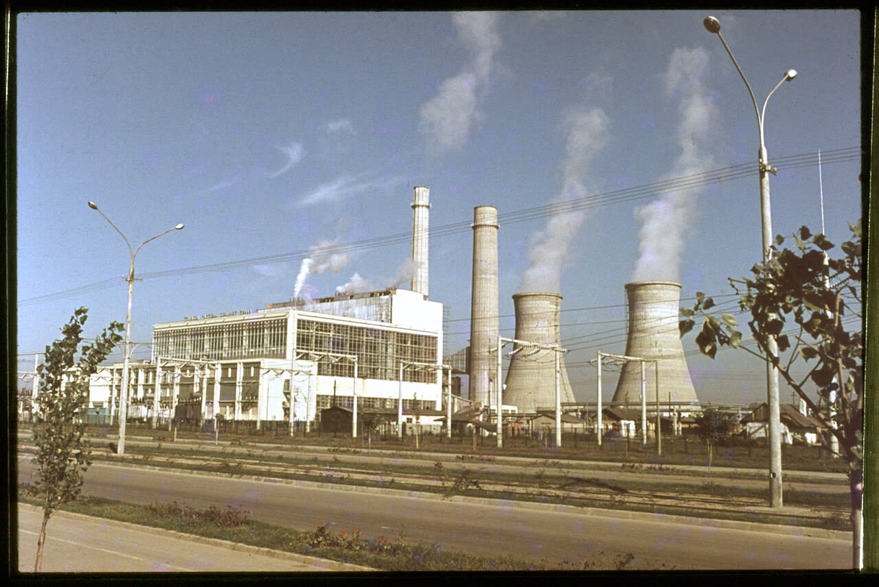 incendiu la CET Iași cu fum negru