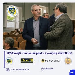 Foto: Universitatea Petrol-Gaze din Ploiesti