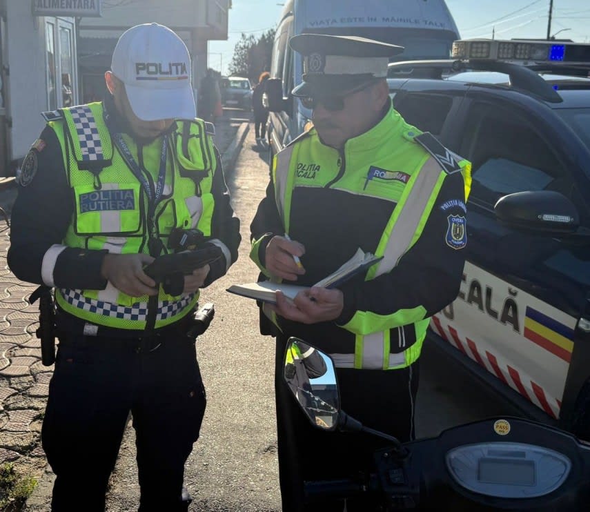 Polițiștii din Constanța au aplicat 737 de amenzi pentru indisciplina pietonală și bicicliști