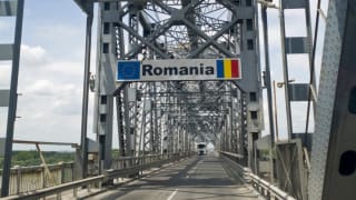 Podul Giurgiu-Ruse cu semafoare