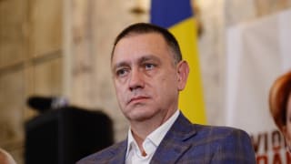 Mihai Fifor discutând despre deficitul bugetar