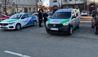 Polițiști în acțiune în Baia Mare