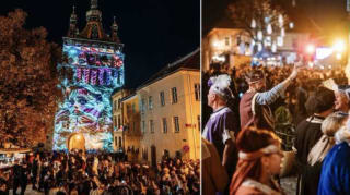 Festival Halloween Sighișoara, atmosferă medievală