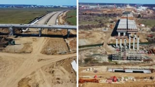Șantier Autostrada Bucureștiului A0, lucrări finale
