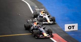 Accident Formula 1 între Lawson și Verstappen