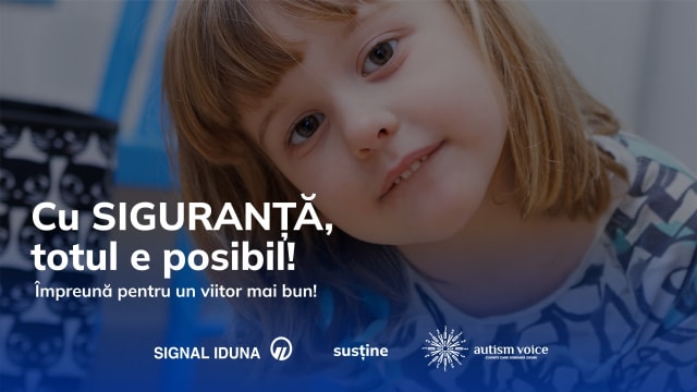SIGNAL IDUNA sprijină Autism Voice, una dintre cele mai active organizații din România în sprijinirea copiilor și tinerilor cu autism
