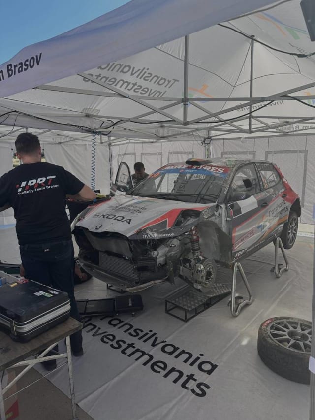 Andrei Gîrtofan suferă accident la testele oficiale din Raliul Andaluziei: primul de acest gen în carieră
