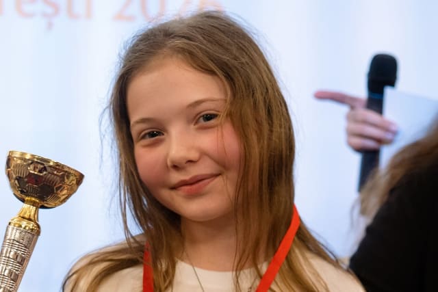 Aur pentru Anastasia Dinicu din Mizil la Olimpiada Internațională de Aritmetică Mentală