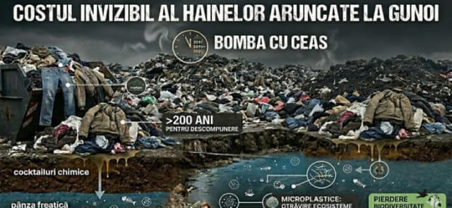 Ce reprezintă costul invizibil al deșeurilor textile în Timiș