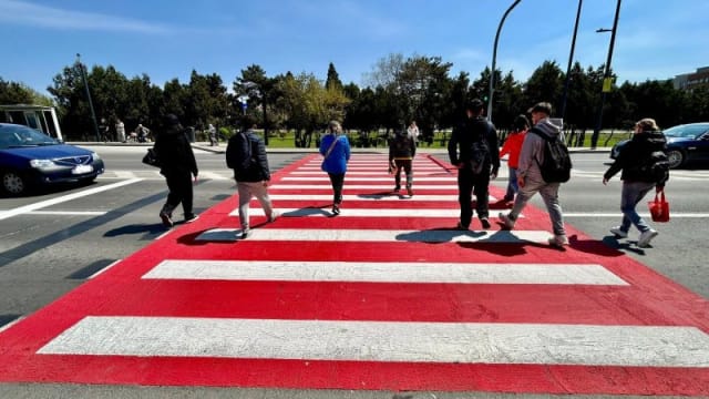 Primăria Constanța implementează trecere de pietoni sigură pe Șoseaua Mangaliei