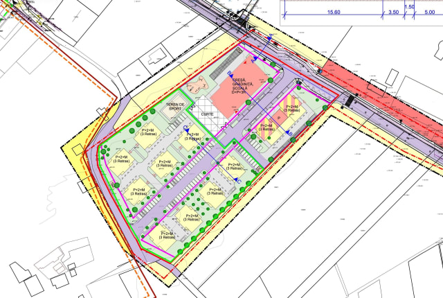 Primăria Târgu Mureș a aprobat planul pentru un nou mini-cartier în Unirii cu creșă, școală și locuințe colective