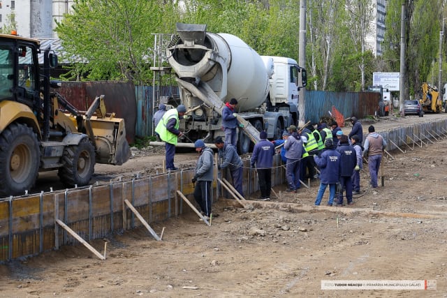 Lucrări de modernizare în nordul Galațiului: Ștefan cel Mare devine șantier major