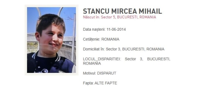 Alertă în București! Un copil de 11 ani, dispărut, și-a părăsit familia