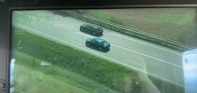 Scene ca-n filme pe drumul Cluj–Baia Mare: doi șoferi urmăriți cu elicopterul după depășiri ca pe circuit