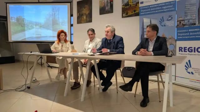Semnarea contractului de finanțare pentru centura verde de mobilitate din Alba Iulia