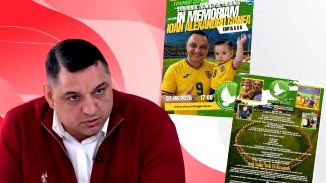 Ionel Ganea organizează eveniment caritabil în memoria fiului său stins din viață la 2 ani