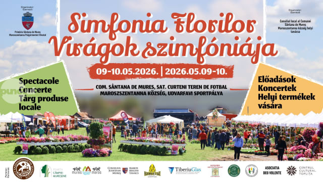 Târgul de Flori de la Sântana de Mureș aduce culoare și folclor pe 9–10 mai