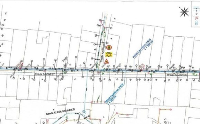 Lucrări pe strada Săvinești din Mureș în perioada 29 aprilie – 29 mai 2026
