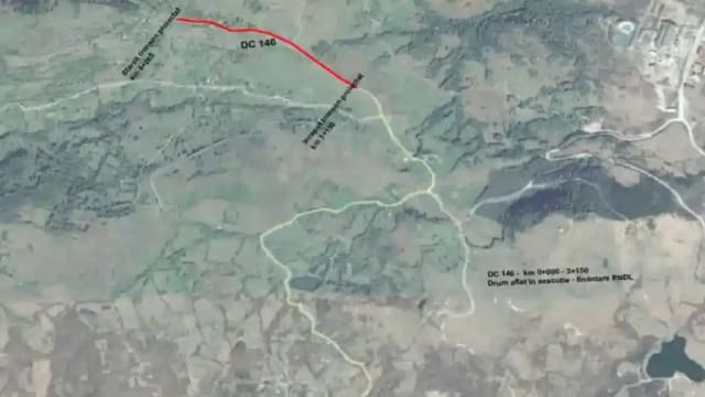 Autoritățile din Alba a aprobat modernizarea unui tronson de drum din Roșia Montană cu investiție de 1,6 milioane lei