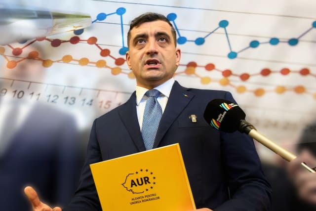 SONDAJ: AUR conduce intenția de vot, PNL înregistrează creștere semnificativă