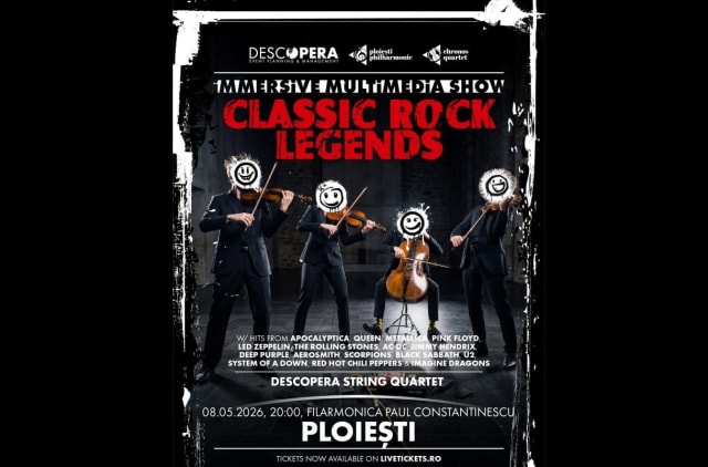 Concurs OPH: câștigă invitații duble la show-ul multimedia rock de la Ploiești