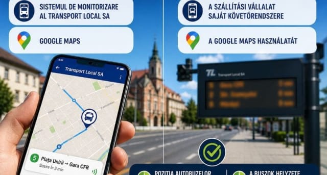 Reprezentanții SC Transport Local Târgu Mureș a anunțat monitorizarea autobuzelor în timp real