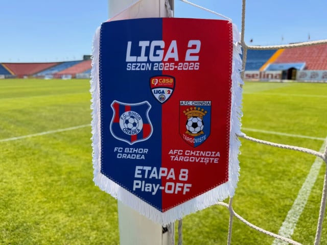 FC Bihor învinge din nou Chindia în play-off, scor 3-1