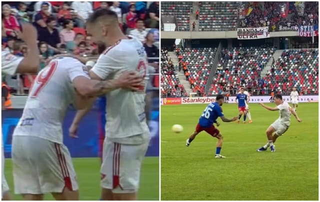 Un jucător împrumutat de U Cluj marchează cel mai frumos gol din istoria fotbalului