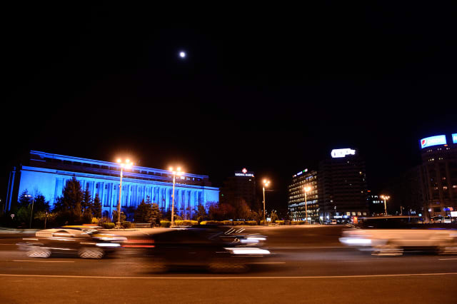 Palatul Victoria se va ilumina în culorile UE de Ziua Europei pentru a celebra apartenența României la familia europeană