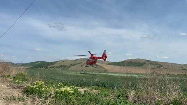 Accident grav între Deleni și Adamclisi. Intervine elicopterul SMURD