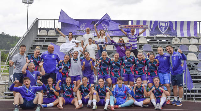 Politehnica Femina își consolidează poziția 3 în SuperLiga Feminină după victoria de la Iclod cu U Olimpia Cluj